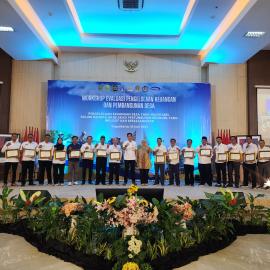 PEMERINTAH KALURAHAN PATUK TERIMA PENGHARGAAN PENGELOLAAN ASET TERBAIK KABUPATEN GUNUNGKIDUL